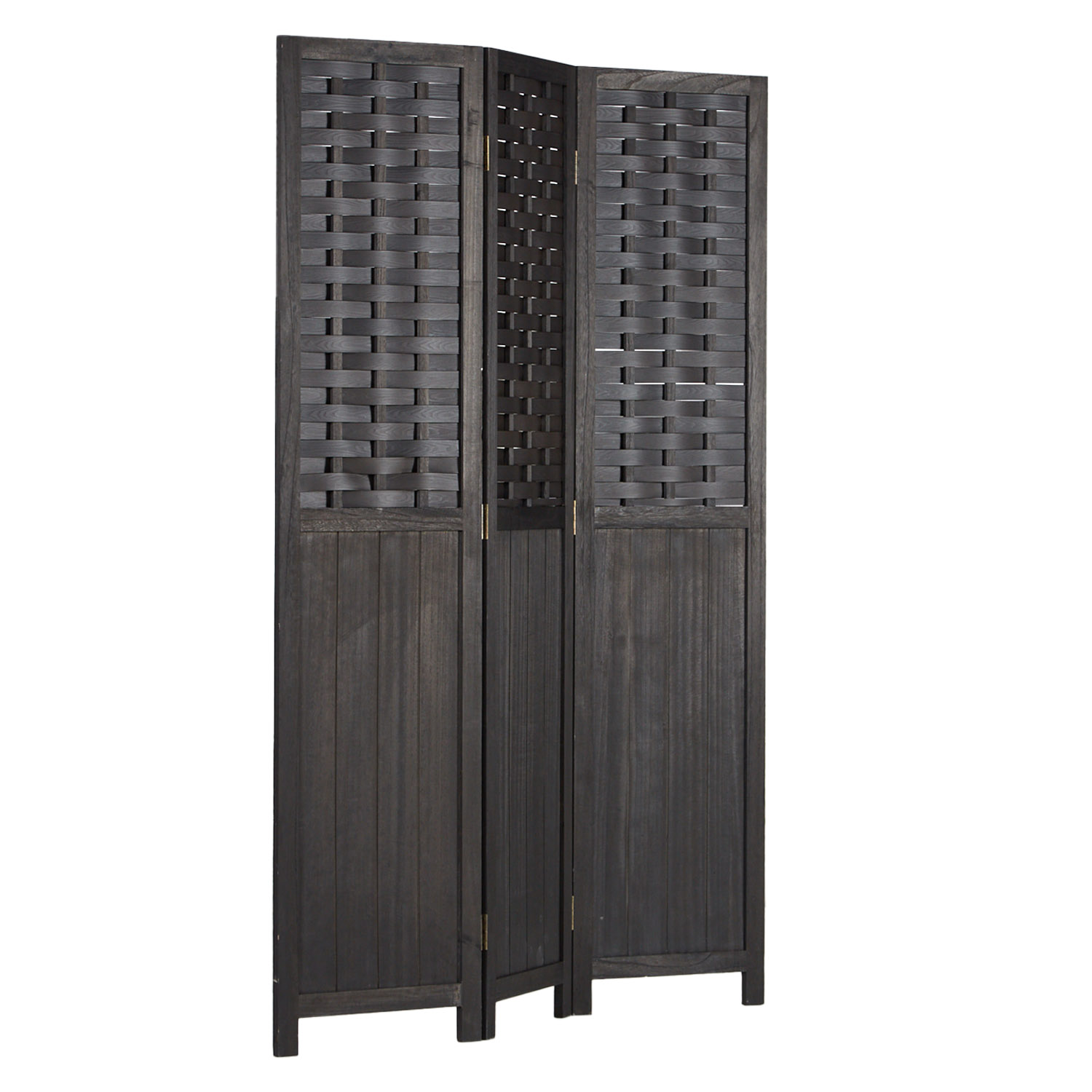 Raumteiler Trennwand Paravent Holz Sichtschutz Rattan Raumtrenner Homestyle4u