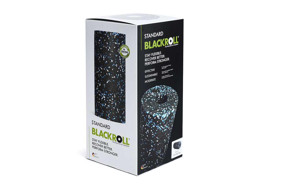 Blackroll Standard Fitnessrolle Massagerolle Faszienrolle