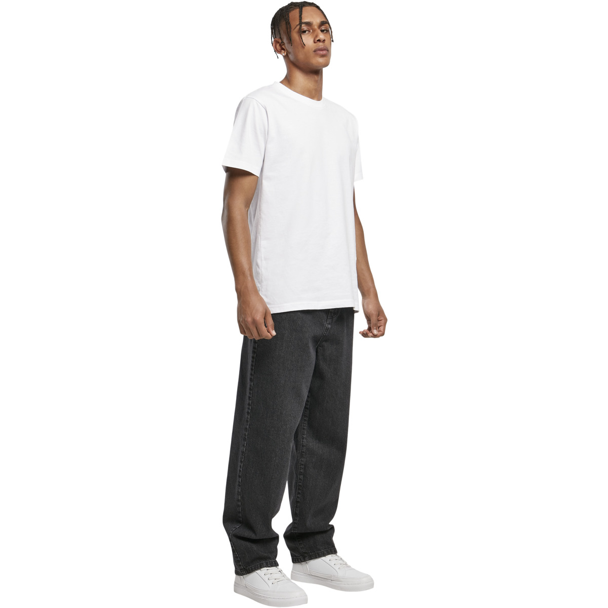 Urban Classics 90‘s Jeans Hose Oversize Fit RetroJeanshose Denim 100% Baumwolle - Bild 18 von 62