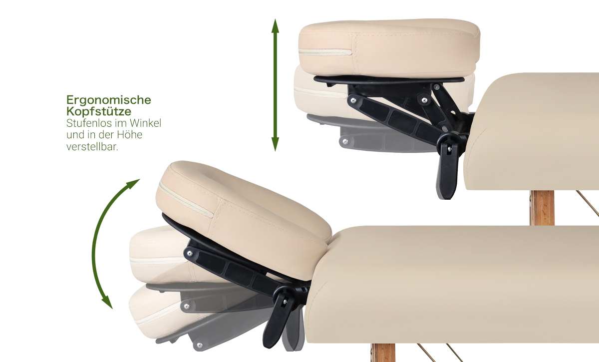 ZEN Massageliege Massagetisch Massagebank Therapieliege mobil klappbar