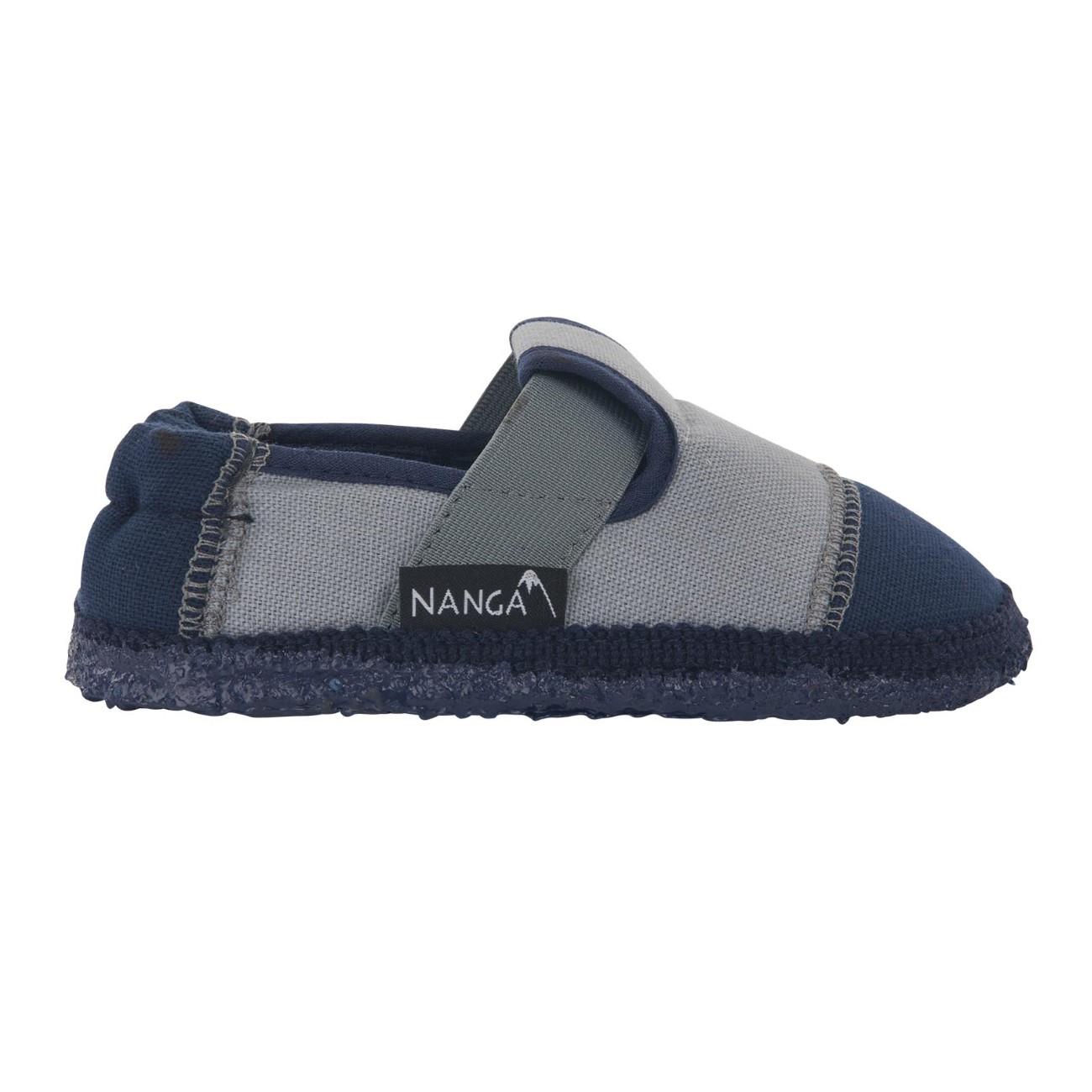 Nanga Klette Kinder Hausschuh Slipperform schiefer oder wald Gr.23-38