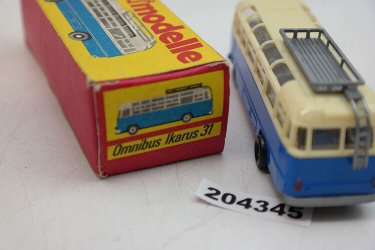 DDR VEB ModellPlasticart Berlin IKARUS 31 Omni bus 187
