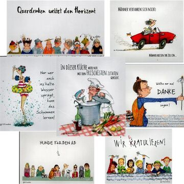 Passepartout Bild 24 X 30cm Ungerahmt Barbara Freundlieb Serie 4 Spruche Ebay