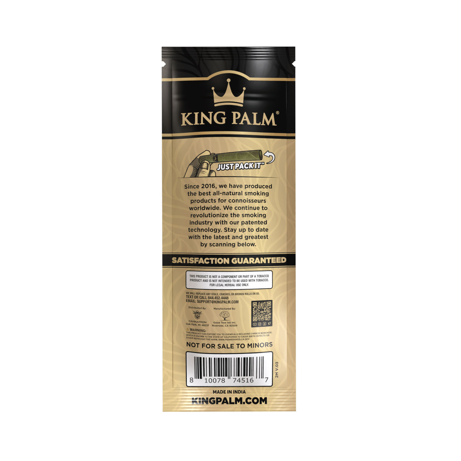 King Palm Mini (1g) | 2 Leaf Rolls | Terpenes Infused Pre-Rolled Blunt Wraps - Picture 24 of 89