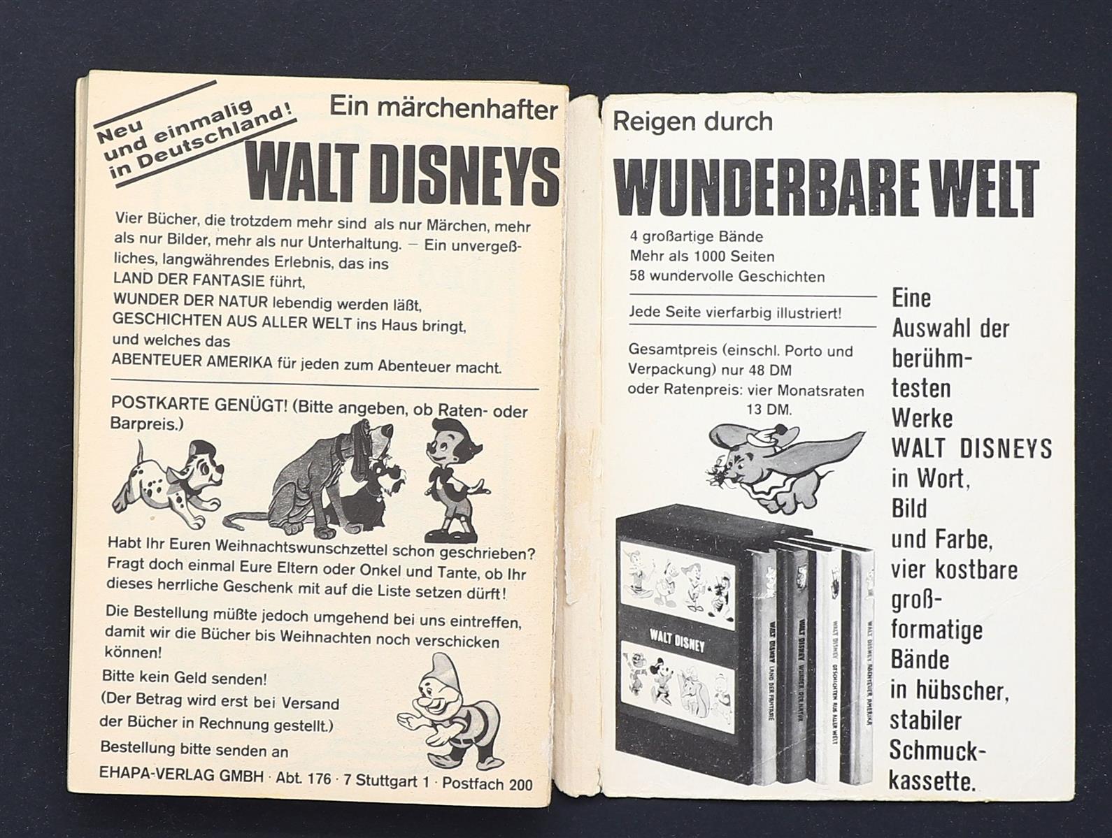 LTB 1. Auflage ab Nr. 1 Kolumbusfalter - Nr. 49 Lustiges Taschenbuch Ehapa - Bild 67 von 224