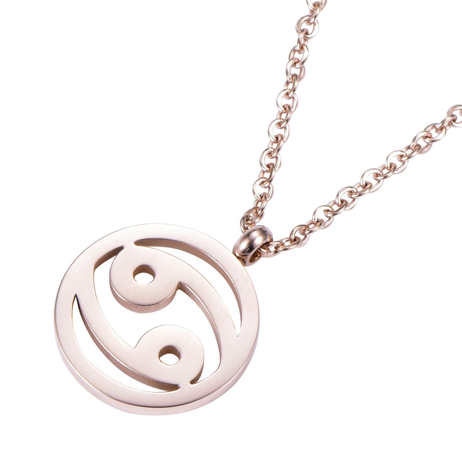 Sternzeichen Halskette Kette rosegold Edelstahl Sternzeichenhalskette Anhänger - Bild 13 von 25